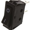 Przełącznik kołyskowy Wł.-wył. Nie 16 A SPST Czarny ZF