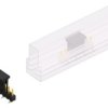 Pin header, 8 pole, pitch 2.54 mm, angled, black, SL10SMD0408SBSM