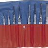 Zestaw przebijaków w etui z tworzywa sztucznego, 8 szt.