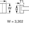 Resistor, metal alloy, SMD 2512 (6330), 50 mΩ, 2 W, ±1 %, LR2512-220R05FA