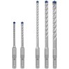 Bosch 2608900197 EXPERT SDS plus-7X Hammer Drill Bit Set 5-Piece Durable