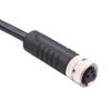3 Way M8 Prewired Female Industrial Circular Connector IP67 3A