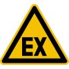 SafetyMarking 21.0253 Caution Sign EX Explosive Atmosphere 200mm Film