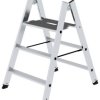 MUNK Günzburger Steigtechnik 050183 aluminium Stopnie składane Maksymalna wysokość robocza: 2.73 cm