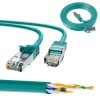 Patchcord LAN Miedź Kabel sieciowy skrętka 1Gbit/s Extralink Kat.6 FTP 1m