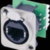 NE8FDV-YK Flange connector RJ45 to LSA
