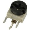 Potencjometr; montażowy; stojący; jednoobrotowy; RM-s2,5x5-104; 100kohm; liniowa; 30%; 0,1W; przewlekany (THT); węglowy; RM063;