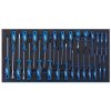 Draper 63406 Soft Grip Screwdriver Set in Full Drawer EVA Insert Tray (27 Piece)