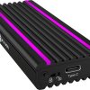 ICY BOX IB-1824ML-C31, Type-C® USB 3.1 (Gen 2) zu PCIe NVMe M.2 2230/2242/2260/2280 SSD Obudowa M.2 SSD USB-C® (USB 3.2