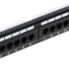 Patch panel RACK 10cali 12xRJ45 PP10-12/RJ