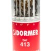 Zestaw wierteł Dormer Wiertło kręte HSS-TiN 13 szt. Jobber Drill