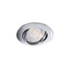 Oczko halogenowe, oprawa sufitowa punktowa ruchoma VIDI CTC-5515-C 50W MR16 Gx5,3 IP20 chrom 02781 KANLUX