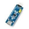 Konwerter USB-UART TTL PL2303 - gniazdo USB typu C - Waveshare 20645