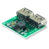 Przetwornica USB DC-DC Step-Down 6-24V na 5V 3A Podwójne USB do Powerbanka