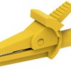 Zacisk krokodylowy Electro PJP 5002-IEC-d4-CD1-J 5002-IEC-d4-CD1-J Maksymalny zakres zacisku: 9 mm Długość: 51 mm żółty