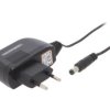 AMA5ER4L-050100Y Zasilacz impulsowy, sieciowy,wtykowy, 5VDC, 1A, 5W, Wyj: 5,5/2,1