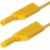 MLS WS 200/2.5 GE Przewód PVC 2,5mm2, 2,0m, 2x(wt.+gn.)4mm, żółty stała tuleja osłon., bezp. 1kV=/~, kat.III, 32A, 934 089-103,