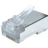 Złącze RJ45 Męski Złącze RJ45 Montaż na kablu Cat5e RS PRO, proste 8-żyłowe