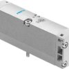 Pneumatyczny zawór elektromagnetyczny Festo Bistabilna 5/2 ISO 15407-1 Pneumatyczne 10 bar 5 portowy VSPA-B-B52-A2