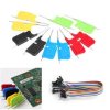10szt. Zacisków testowych SDK08 z kablem Dupont 40V, klips uchwytu do testowania układów scalonych SMD, testowe klipsy do zacisk