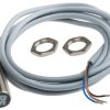 Czujnik indukcyjny PNP 5 mm cylindryczny M18 x 1 200 mA 10 → 30 V dc IP68 2.5kHz