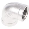 Złączka rurowa ze stali nierdzewnej gwint 1 9.53 mm RS PRO gwint 2 9.53 mm, gwint: żeński Okrągłe 90° Kolanko, Żeńskie