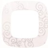 VALENA ALLURE Ramka pojedyncza arabeska chrom 754341