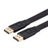 VALUE Kabel DisplayPort, v1.4, płaski, DP M/M, czarny, 2 m