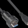 IC04-U301 Connector - USB 3.0 Type A cable > Type A bayonet