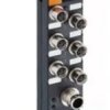 Koncentrator pasywny miniaturowy aktuator/sensor LED porty 6xM8 3pin/ złącze M12 męskie 10pin na kabel sterujący ASBSM 6/LED 3