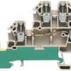 Initiator/actuator terminal block, screw connection, 0.5-4.0 mm², 17.5 A, 4 kV, dark beige, 1783790000