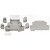 WAGO 789-122 Faceplate Grey 17.5MM 1 piece For Electrical Enclosures