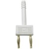 Stäubli 240042-29 KS2-10L fuse connector white 2mm diameter dot pitch 10mm