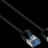 8060-HS020S Patch cable Cat.6a, U/FTP PiMF, SlimLine, 2m, black