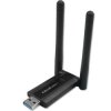Qoltec Szybki bezprzewodowy Adapter USB DUAL Wi-Fi 2 x 2dBi Standard AC USB 3.0 1200Mbps