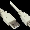 2510-1OF USB 2.0 male A > male B, grey, 1,0m