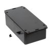 1591DSFLBK Hammond Multipurpose Black GPABS Enclosure Flanged Lid 150 x 80 x 50mm