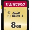 Karta SD SDXC, 8 GB MLC, Transcend 500S -25 → +85°C