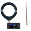 Oryginalny odbiornik radiowy ATS MINI ESP32-S3 SI4732 DSP,pełnozakresowy FM AM MW SW SSB LSB USB,1,9-calowy ekran IPS,bateria 80