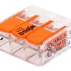 Złączka uniwersalna WAGO na 3 przewody maks. 4mm2; 221-413
