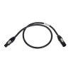 Neutrik 1027564 Series Current Cable 1m Black Single Pack