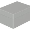 Obudowa Poliwęglan V0 szerokość zew. 120 mm długość zew. 160 mm wys. zew. 90 mm Bopla IP66 Jasnoszary
