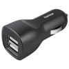 Hama 201636 Car Charger 12W USB 2x USB-A Black
