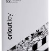 Cricut Joy Adhesive Backed Deluxe Paper Zestaw projektowy czarny, biały