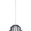Lampa wisząca nowoczesna drewno 1xE27 RUFO GREY