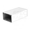 Kanał parapetowy dwuścienny PK 110x65 HF HD bezhalogenowy LSOH KOPOS do instalacji modułów 45x45mm Mediabox