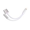Adapter jack3.5+ładow do iPHONE słuchawki jack+ ładowanie (audio)