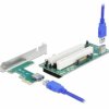 Karta Riser Delock Riser Card 90066 PCIe x1