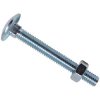 METALMATE MEMCSX0650 Cup Square Hex Bolt & Nut ZP M6 x 50mm Box 50