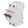 S202-D32 Wyłącznik nadprądowy, 230/400VAC, Prąd znamionowy: 32A, 2-biegunowy, 6kA, szczelność IP20